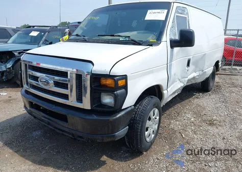 2008 Ford E-150 Commercial/Recreational z USA, uszkodzony, nr VIN 1FTNE14W48DA33339